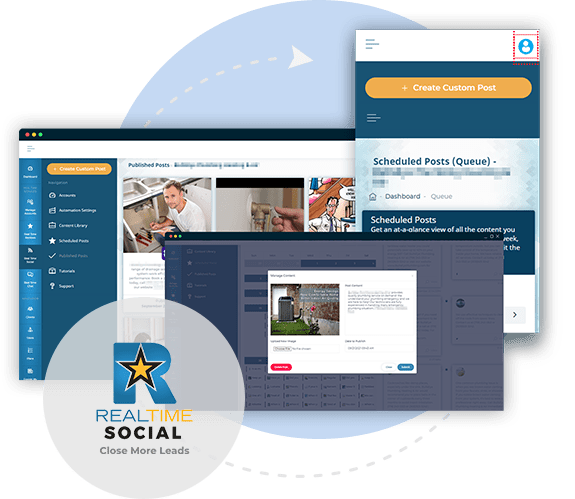 real time social platform