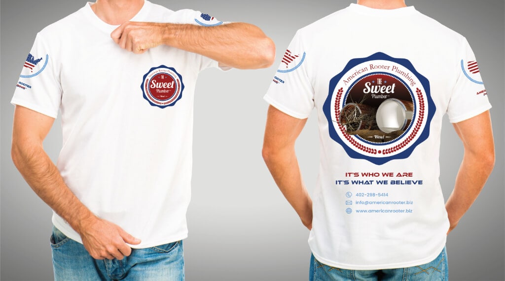 Custom Company Shirt Design - Branding