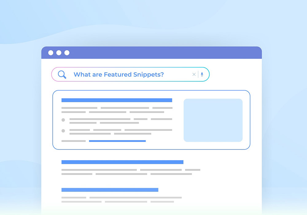 featured snippet sample
