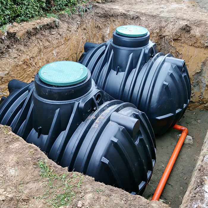 septic tanks
