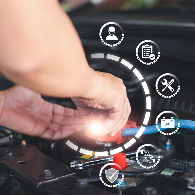 Car,Service,Technology,,Terms,Of,Customer,Service,Guarantee,On,Virtual